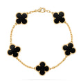Classic 18k Gold Plated Clover Bracelet