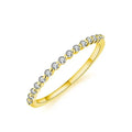Moissanite Bubble Ring