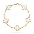 Classic 18k Gold Plated Clover Bracelet