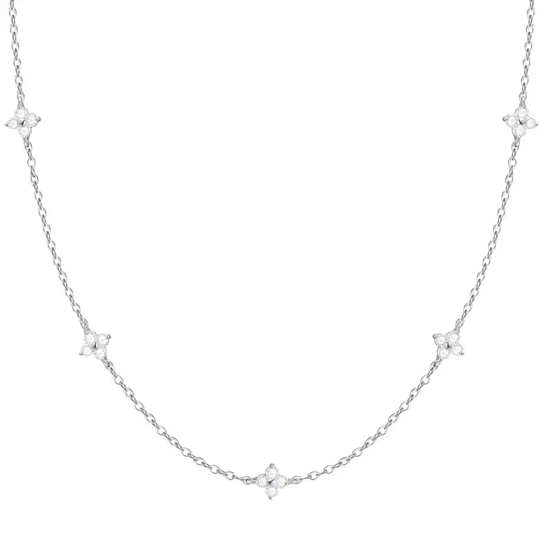 Clover 14K Gold Plated Necklace