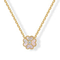 Clover 14K Gold Plated Necklace