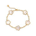 Clover 14K Gold Plated Bracelet