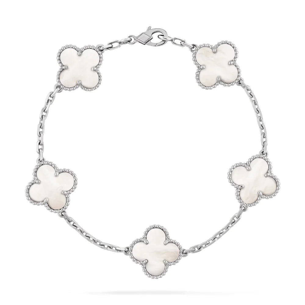Classic 18k Gold Plated Clover Bracelet