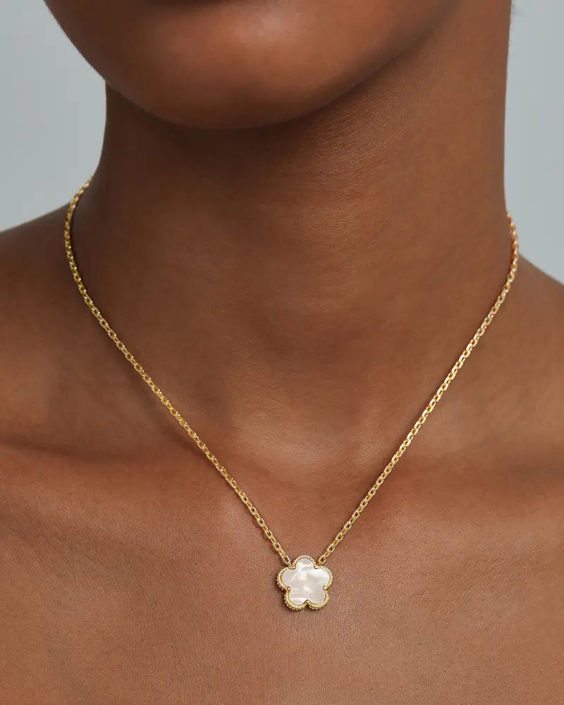 Clover 14K Gold Plated Necklace