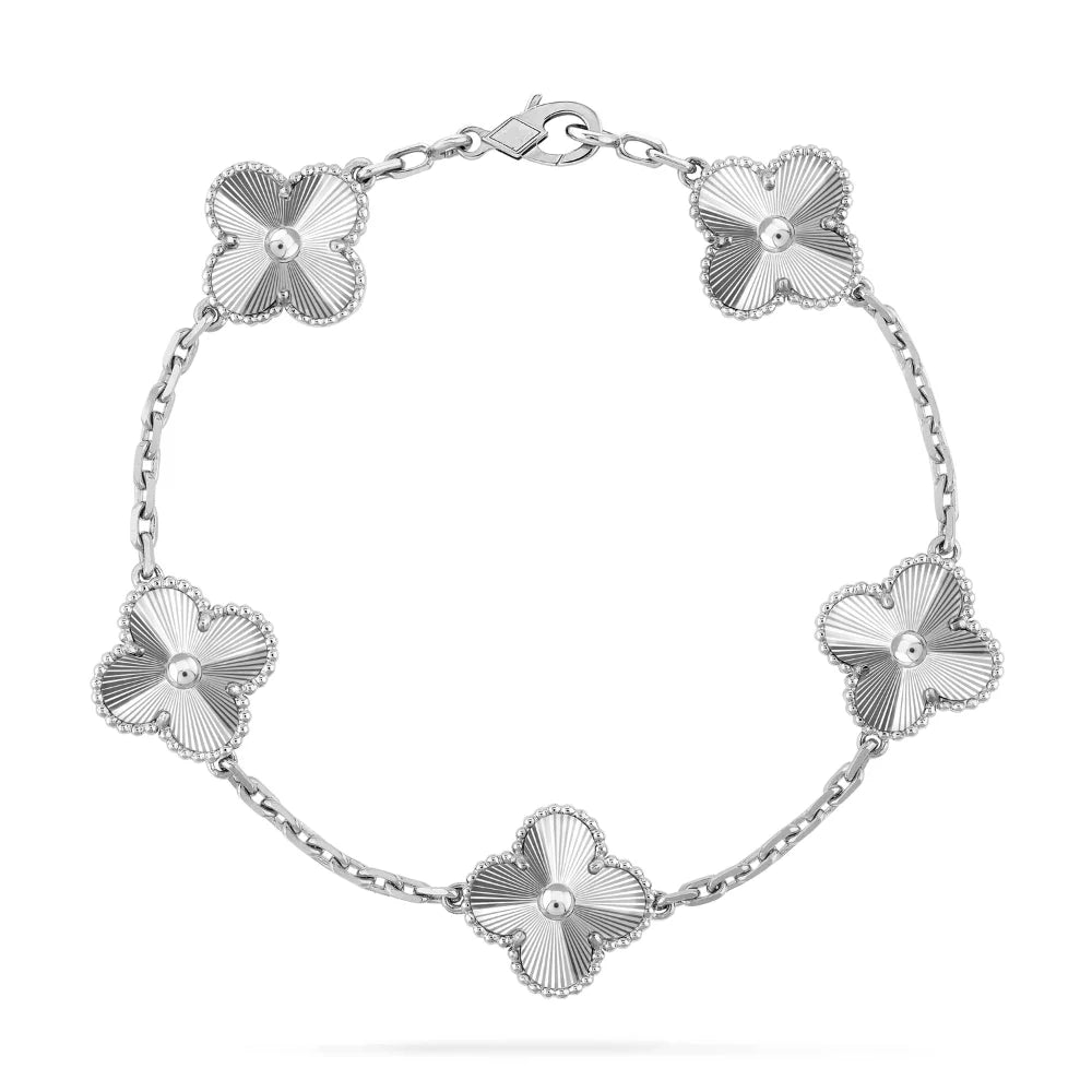 Classic 18k Gold Plated Clover Bracelet
