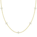 Clover 14K Gold Plated Necklace