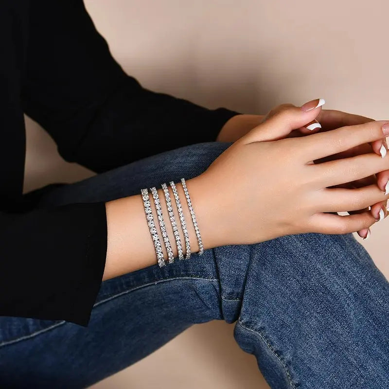 VVS1 Moissanite Tennis Bracelet