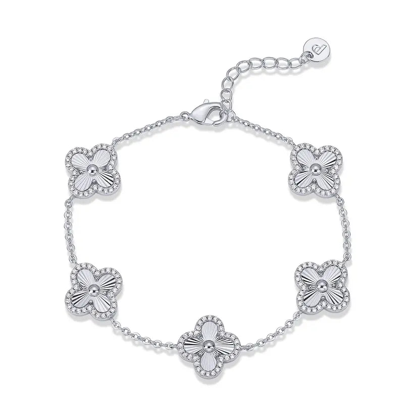 Clover 14K Gold Plated Bracelet