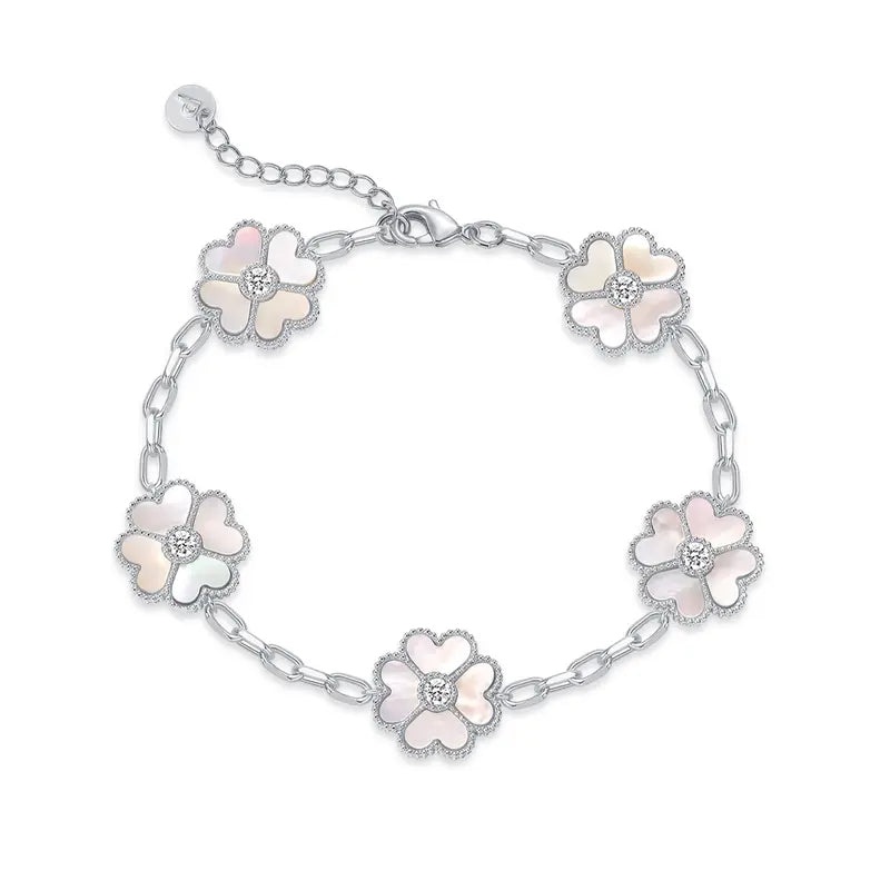 Clover 14K Gold Plated Bracelet